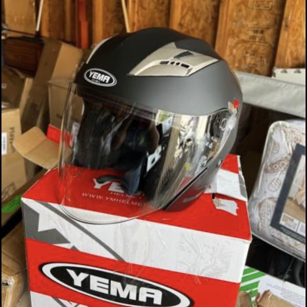 Yema Motorcycle Helment Full Face, Medium Size